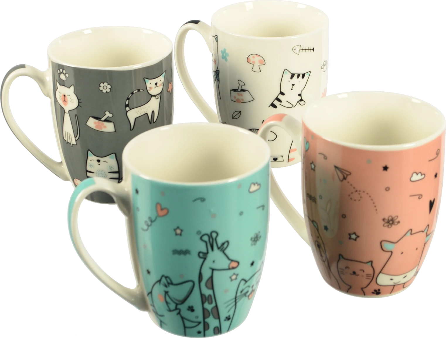 Чашка керамічна 350мл тип 62 асортимент