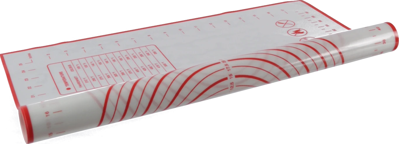 Килимок силіконовий для формування та випікання тіста з розміткою 70*50