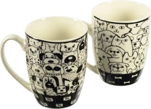 Чашка керамічна 350мл тип 53 асортимент