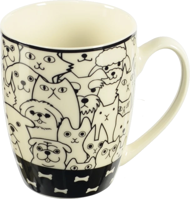 Чашка керамічна 350мл тип 53 асортимент