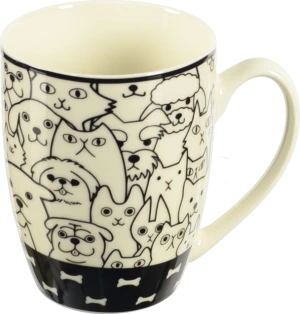 Чашка керамічна 350мл тип 53 асортимент