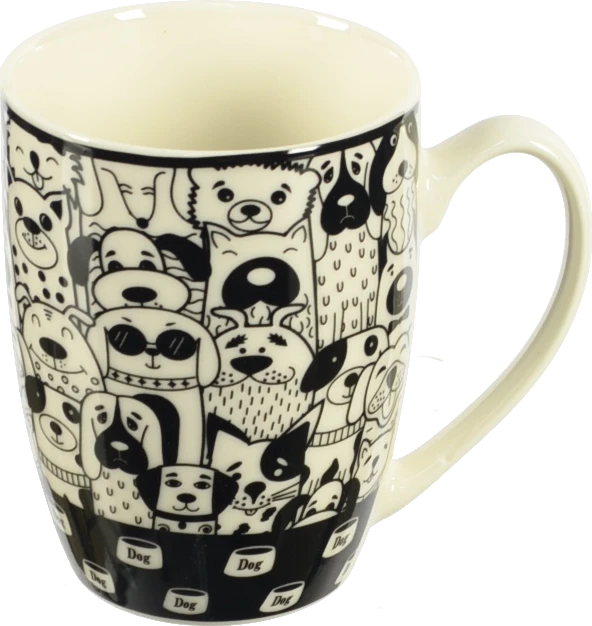 Чашка керамічна 350мл тип 53 асортимент