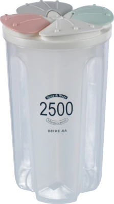 Ємність для зберігання сипучих продуктів 14*14*25см