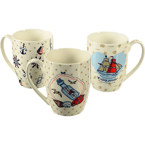 Чашка керамічна 330мл тип 55 асортимент