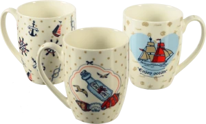 Чашка керамічна 330мл тип 55 асортимент