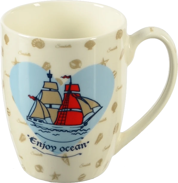 Чашка керамічна 330мл тип 55 асортимент