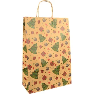 Пакет паперовий ПБС 380х280х120 крафт