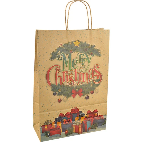 Пакет паперовий ПБС 380х280х120 крафт