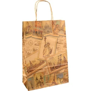 Пакет паперовий ПБС 340х230х100 крафт