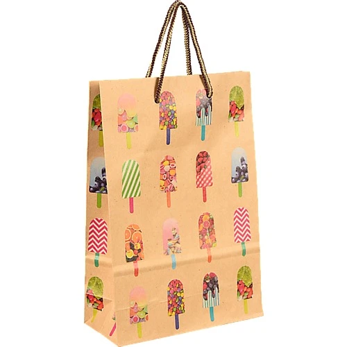 Пакет паперовий ПБС 255х170х70 крафт