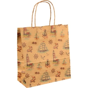 Пакет паперовий ПБС 240х230х100 крафт