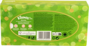 Серветки паперові 3-х шарові 20х20см Balsam Kleenex 64шт