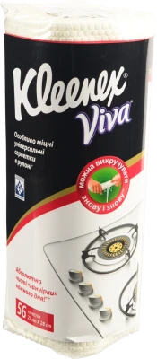 Серветки універсальні Viva Kleenex 56шт