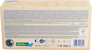 Серветки паперові 3-х шарові Deluxe Desing Zewa 90шт