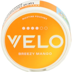 Подушечки нікотиновмісні безтютюнові Breezy mango Класичний Velo 20х0.7г