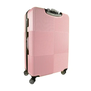 Валіза пластикова 65х42х26см колір rose gold