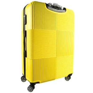 Валіза пластикова 75х48х28см колір yellow