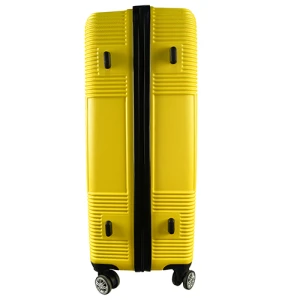 Валіза пластикова 75х48х28см колір yellow