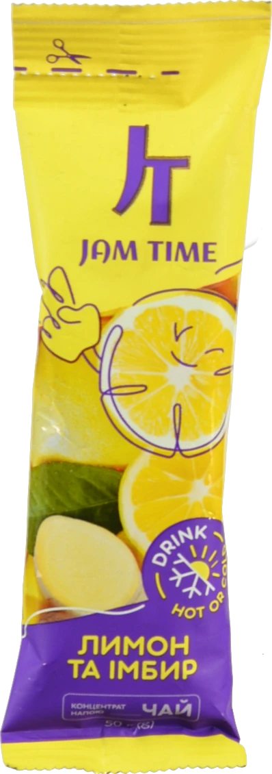 Чай Jam Time 50г лимон імбир
