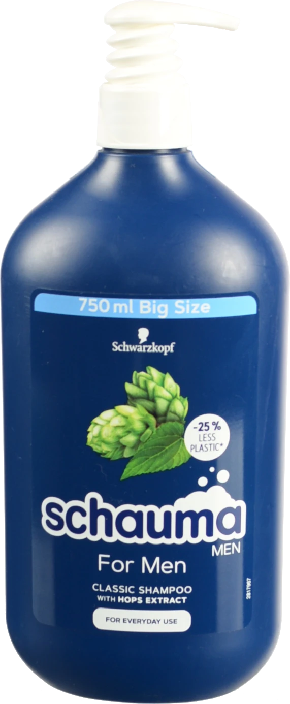 Шампунь Schauma 750мл д.чоловіків