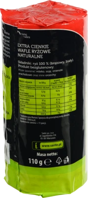 Хлібці Sante 110г рисові екстра тонкі