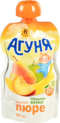 Пюре Агуня 90г мультифрукт