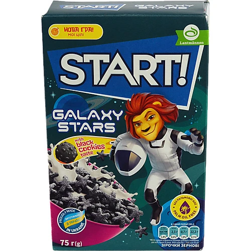 Зірочки Start 75г зернові
