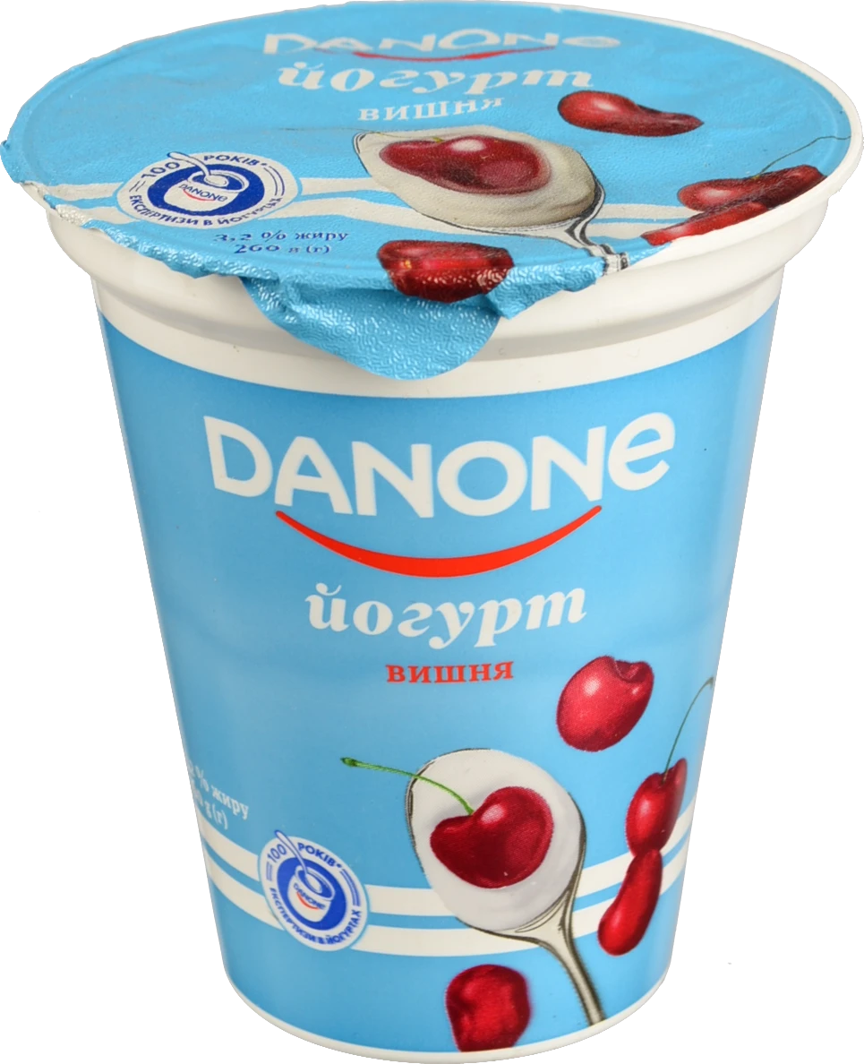 Йогурт Danone 3.2% Вишня 260г