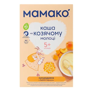 Каша Мamako 200г кукуруза гарбуз абрікос козяче молоко