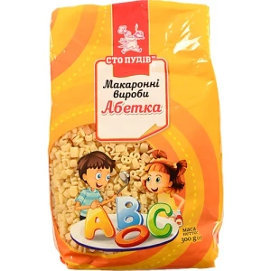 Макаронні вироби Абетка Сто пудів 300г