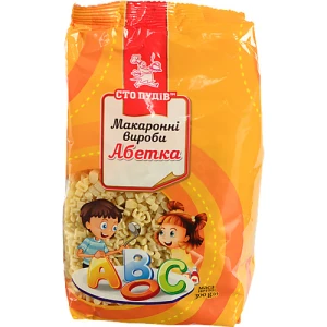 Макаронні вироби Абетка Сто пудів 300г