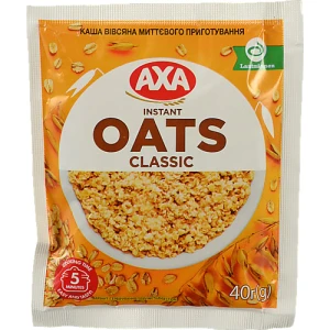 Каша вівсяна миттєвого приготування Аха м/у 40г