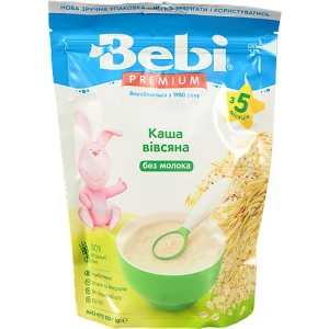 Каша безмолочна для дітей від 5міс Вівсяна Premium Bebi д/п 200г