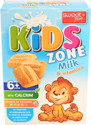 Печиво для дітей від 6міс Milk&vitamins Kids Zone Sweet Plus к/у 2x110г