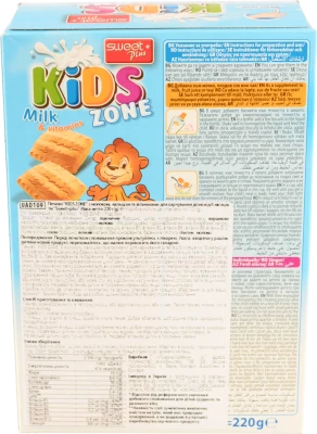 Печиво для дітей від 6міс Milk&vitamins Kids Zone Sweet Plus к/у 2x110г