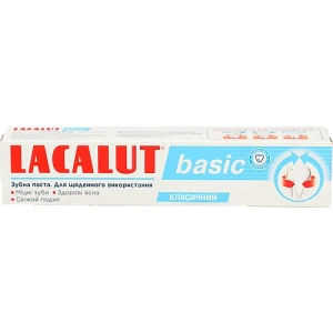 Паста зубна Basic Lacalut 75мл