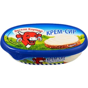 Крем-сир Весела Корівка 68% 150г ванночка