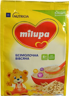 Каша безмолочна для дітей від 6міс суха вівсяна Milupa м/у 170г