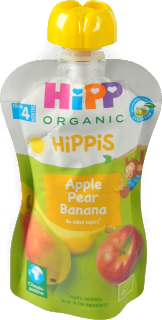 Пюре HiPP 100г яблуко груша банан