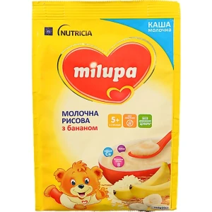 Каша Milupa рисова з бананом, 210г