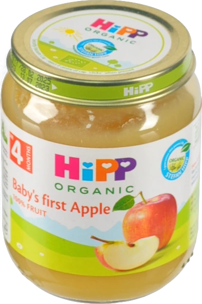 Пюре HiPP Перше дитяче яблуко 125г (органічне)