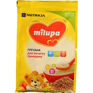 Каша Мілупа 170г гречана безмолочна