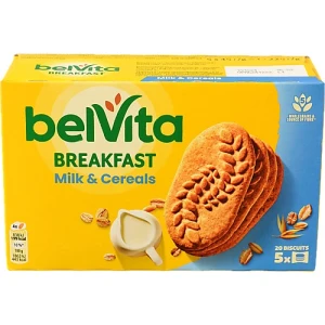 Печиво мультизлакове Milk&Cereals Original Breakfast BelVita к/у 225г