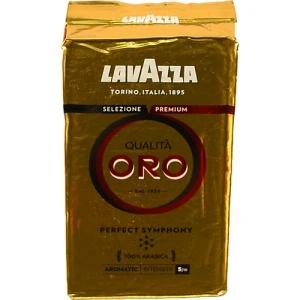 Кава натуральна смажена мелена Qualita Oro Lavazza в/у 250г