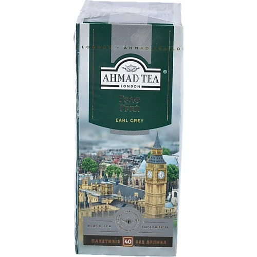 Чай Ахмад 40 пакетиків Earl Grey