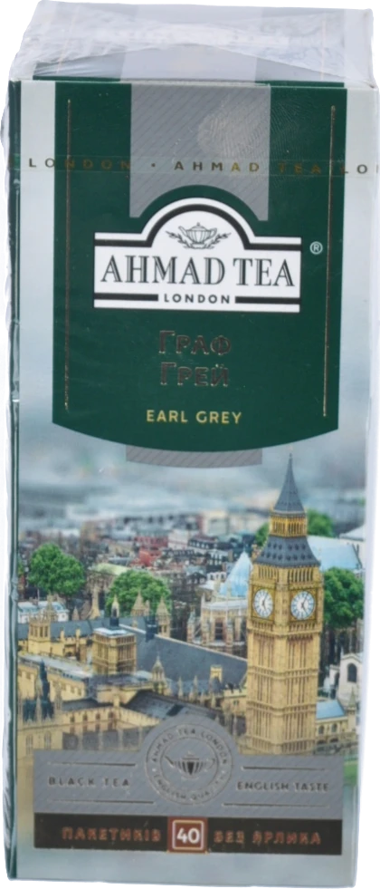 Чай Ахмад 40 пакетиків Earl Grey