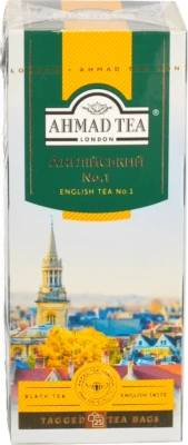 Чай Ахмад English №1 25 пакетиків