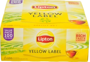 Чай Lipton 100п чорний Yellow Label