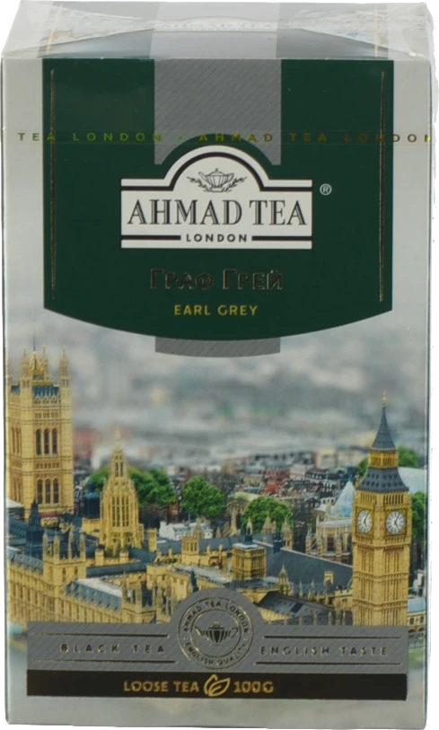 Чай Ахмад 100г сивий граф