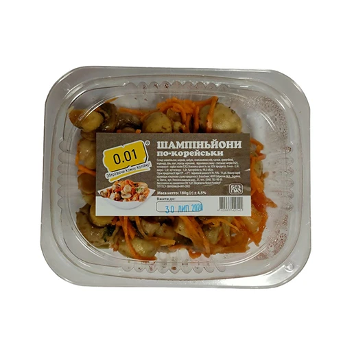 Печериці по-корейськи 180г